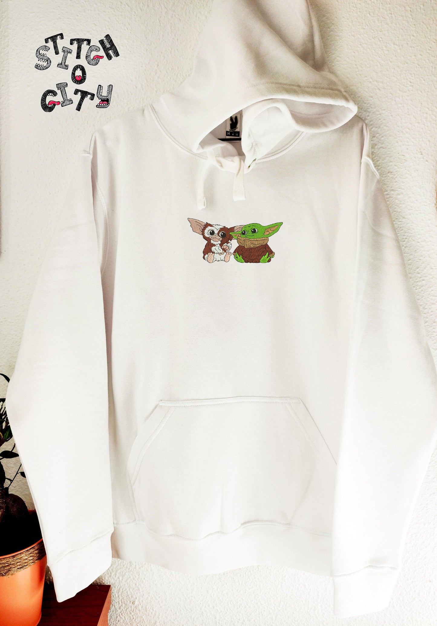 Embroidered Lovely Baby Aliens Characters embroidered Sweatshirt, embroidered Hoodie, embroidered T-shirt, Love Gifts